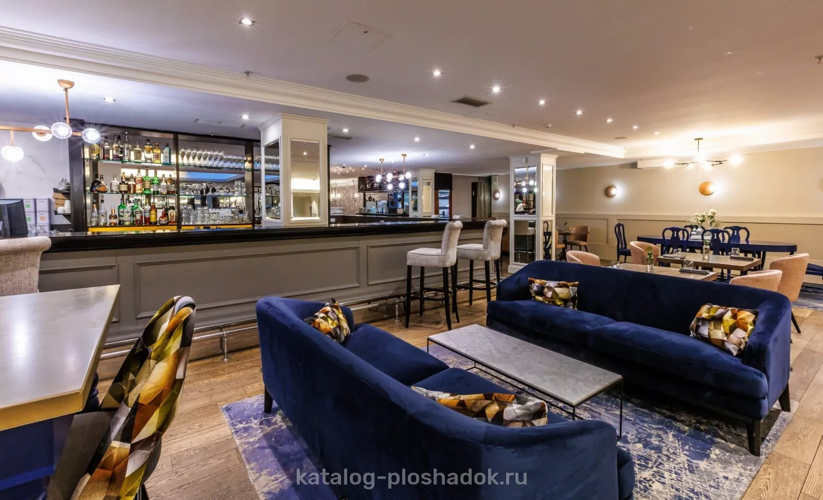 Vasilievsky Hotel — Ресторан, Арт-рум и Библиотека, зал в отеле, Санкт-Петербург