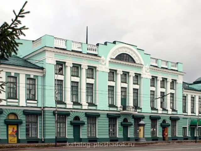 Музей им. Врубеля, историческая площадка, Омск