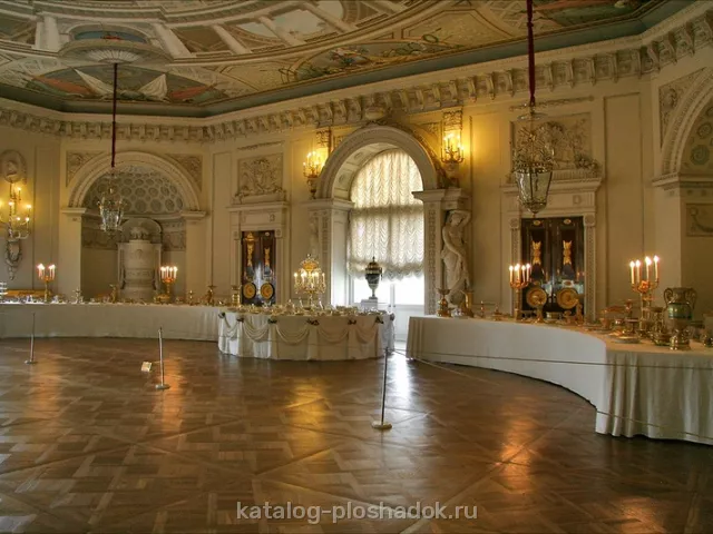 Павловский дворец — Тронный зал, историческая площадка, Санкт-Петербург — фото 3
