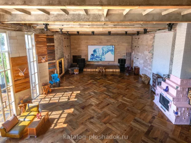 LOFT HALL THE BIRCH — Mango House, загородная площадка, Москва