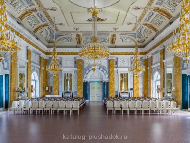 Константиновский дворец — Мраморный зал, историческая площадка, Санкт-Петербург — фото 3