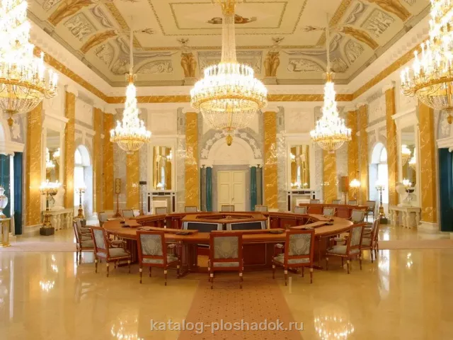 Константиновский дворец — Мраморный зал, историческая площадка, Санкт-Петербург — фото 4