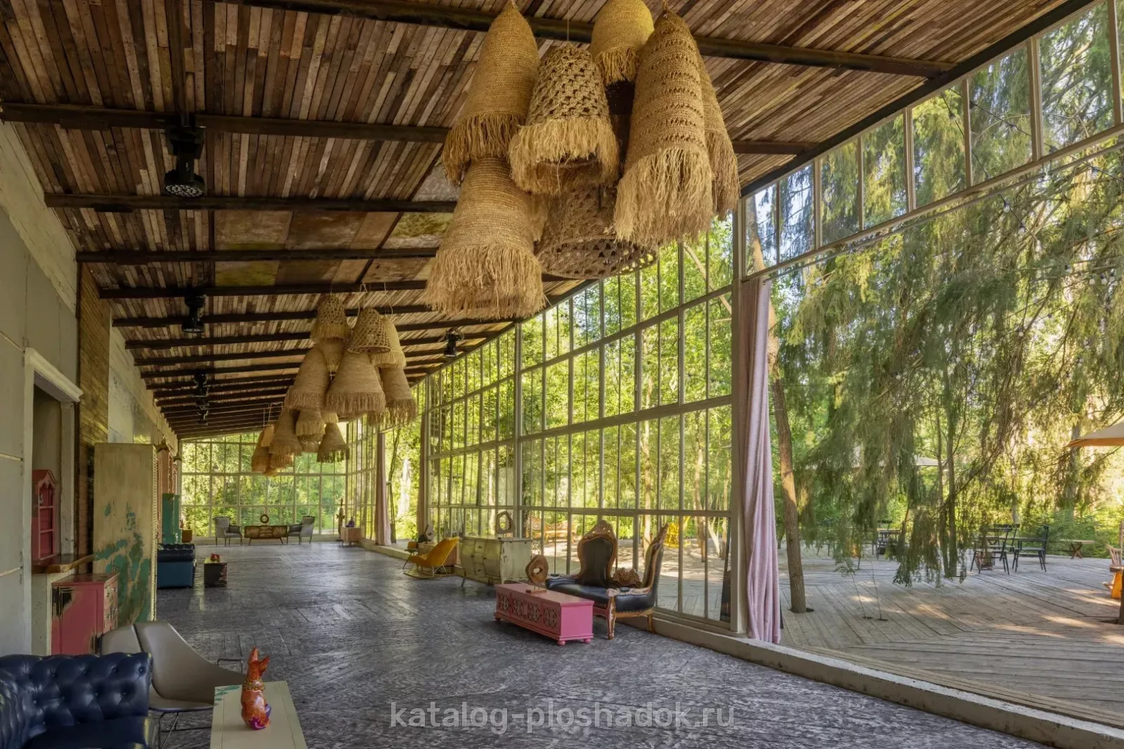 LOFT HALL THE BIRCH — Blackwood House, загородная площадка, Москва