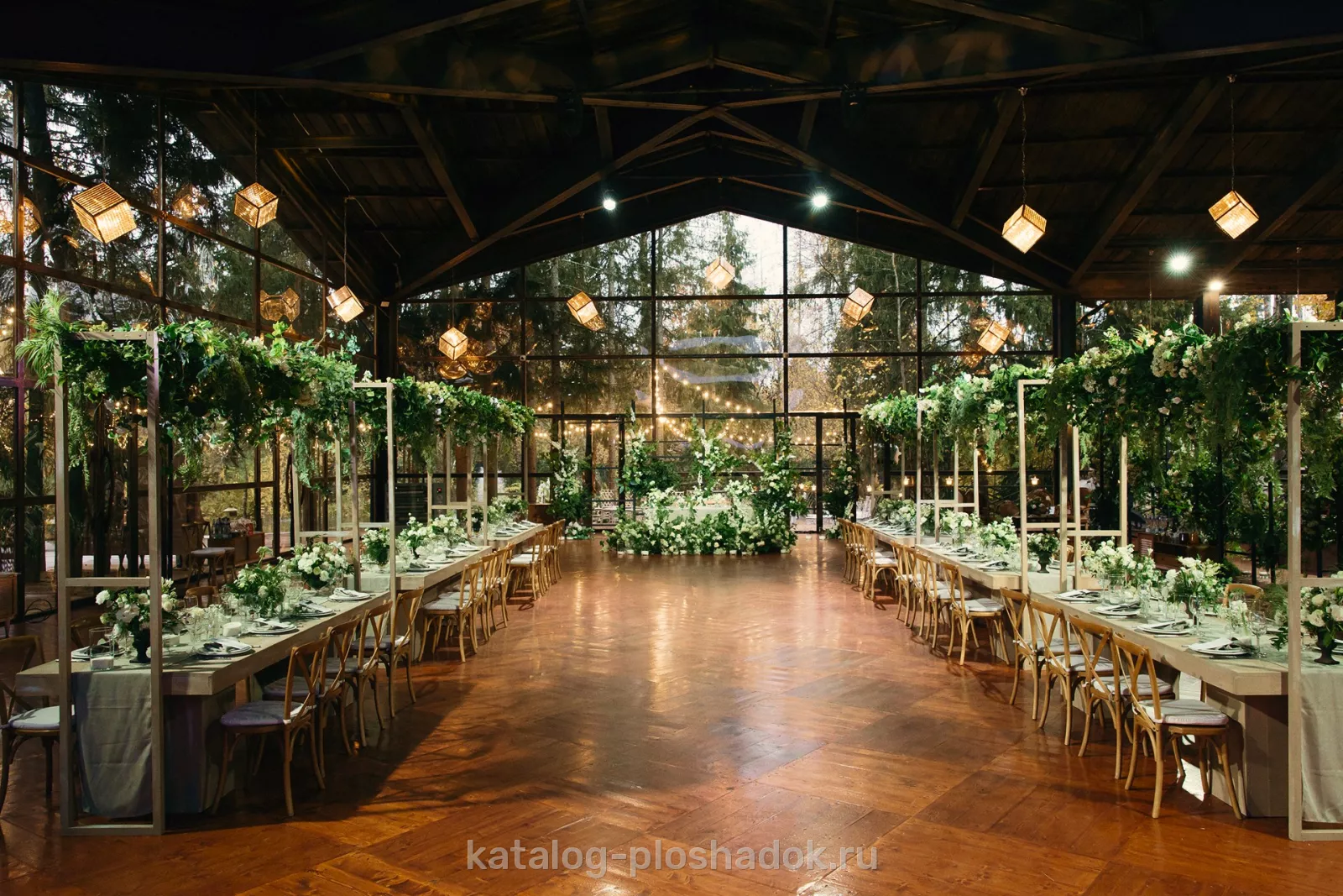 LOFT HALL THE BIRCH — Amberwood House, загородная площадка, Москва