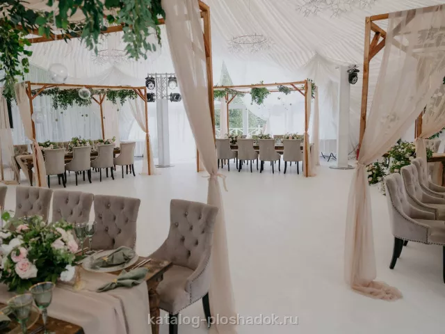 Юдино Парк — Большой шатёр, загородная площадка, Москва — фото 5