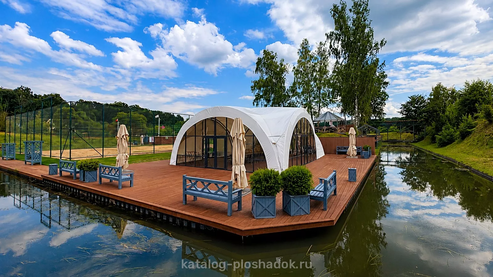 GOPARK HOTEL — шатёр Omega, загородная площадка, Москва