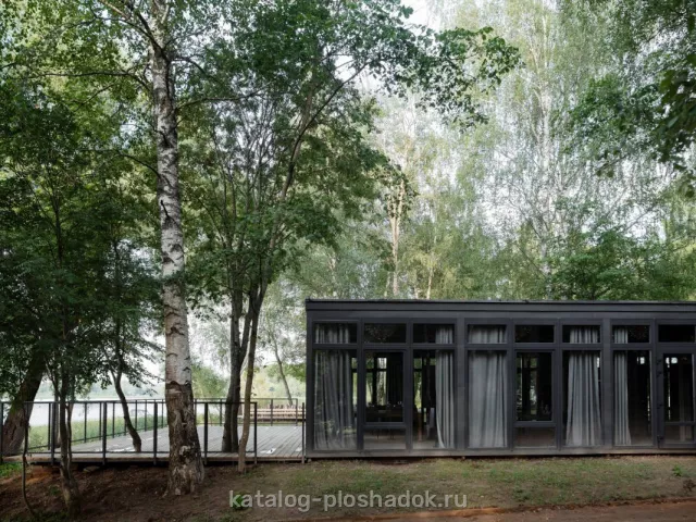 Берег Желаний — Панорамный зал с террасой, летняя площадка, Москва — фото 7