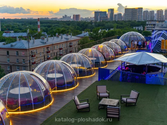 Лофты ВДНХ — Лофт «Двойной Антик» с верандой на крыше, Москва — фото 7