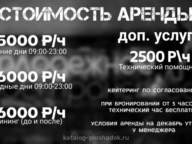Молодежное пространство, зал, Москва — фото 6