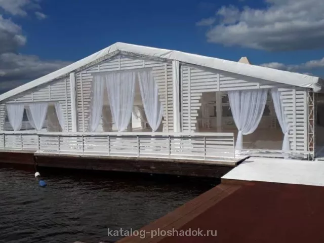 Яхт-клуб на Адмиральской улице, зал, Москва — фото 7
