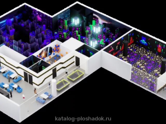 LaserLand Беговая, банкетный зал, Москва — фото 7