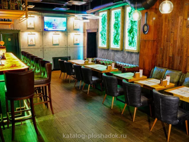 Loft Cafe Tipografia — Первый этаж «Бар», лофт, Москва — фото 3