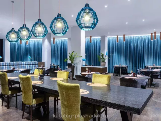 Cosmos Selection Москва Шереметьево Аэропорт (бывший Sheraton Шереметьево) — Ресторан «Стратосфера», зал в отеле, Москва — фото 4