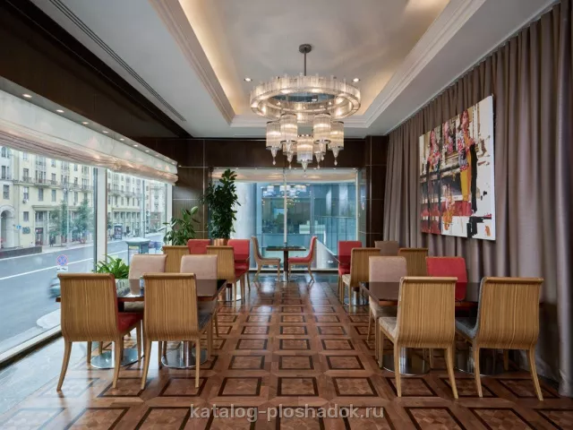 Hotel Continental (бывший InterContinental Москва Тверская) — Ресторан «Татлин», зал в отеле, Москва — фото 8