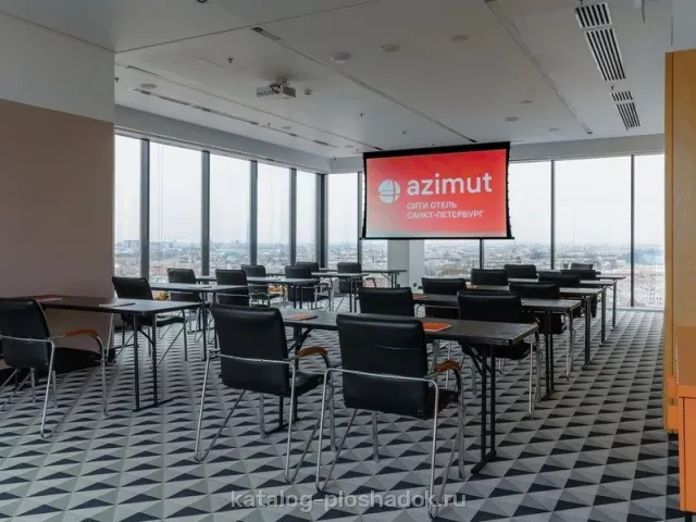 AZIMUT Сити Отель Санкт-Петербург — Зал «Вена», зал в отеле, Санкт-Петербург — фото 5