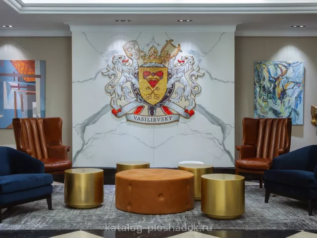 Vasilievsky Hotel — Зал «Айвазовский», зал в отеле, Санкт-Петербург — фото 4