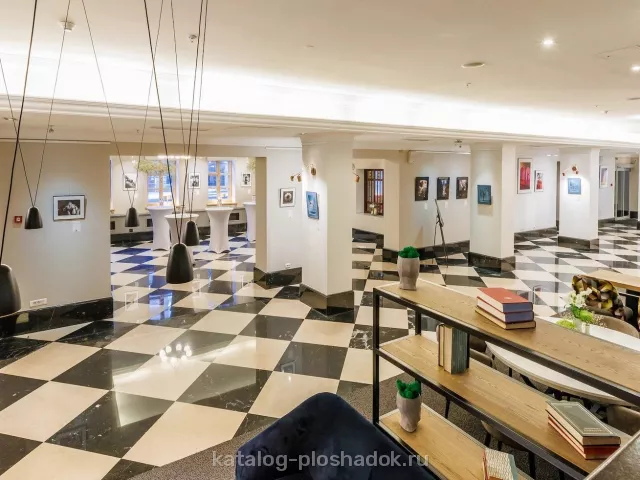 Vasilievsky Hotel — Ресторан, Арт-рум и Библиотека, зал в отеле, Санкт-Петербург — фото 3