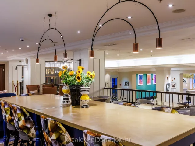 Vasilievsky Hotel — Ресторан, Арт-рум и Библиотека, зал в отеле, Санкт-Петербург — фото 4