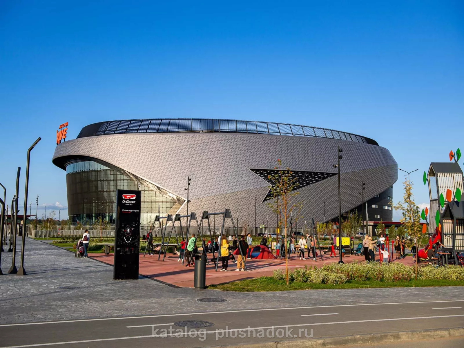 G-Drive Арена, спортивная площадка, Омск