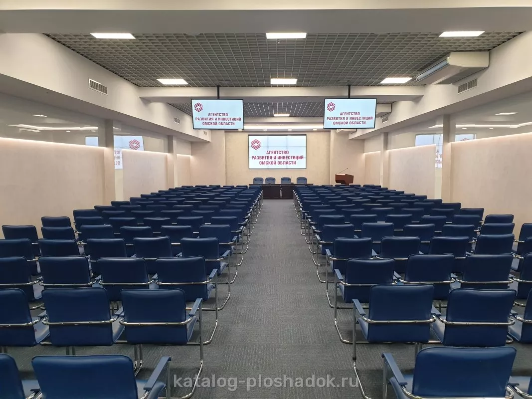 Конгресс-холл «Континент» — Синий зал, конференц-зал, Омск