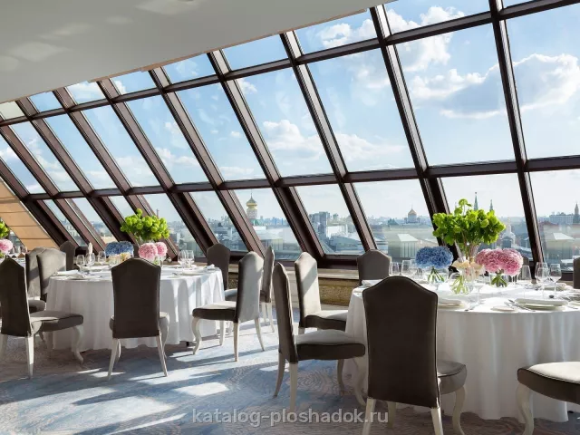 The St. Regis Москва Никольская — Зал «Руфтоп», зал в отеле, Москва