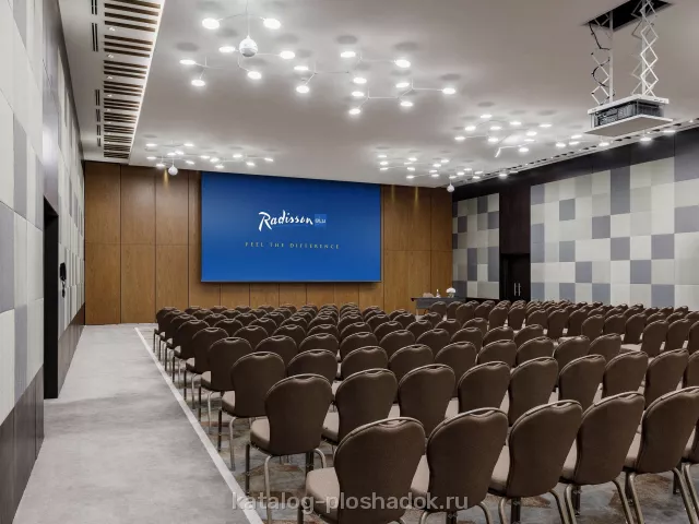 Radisson Blu Олимпийский — Бальный зал, зал в отеле, Москва — фото 4